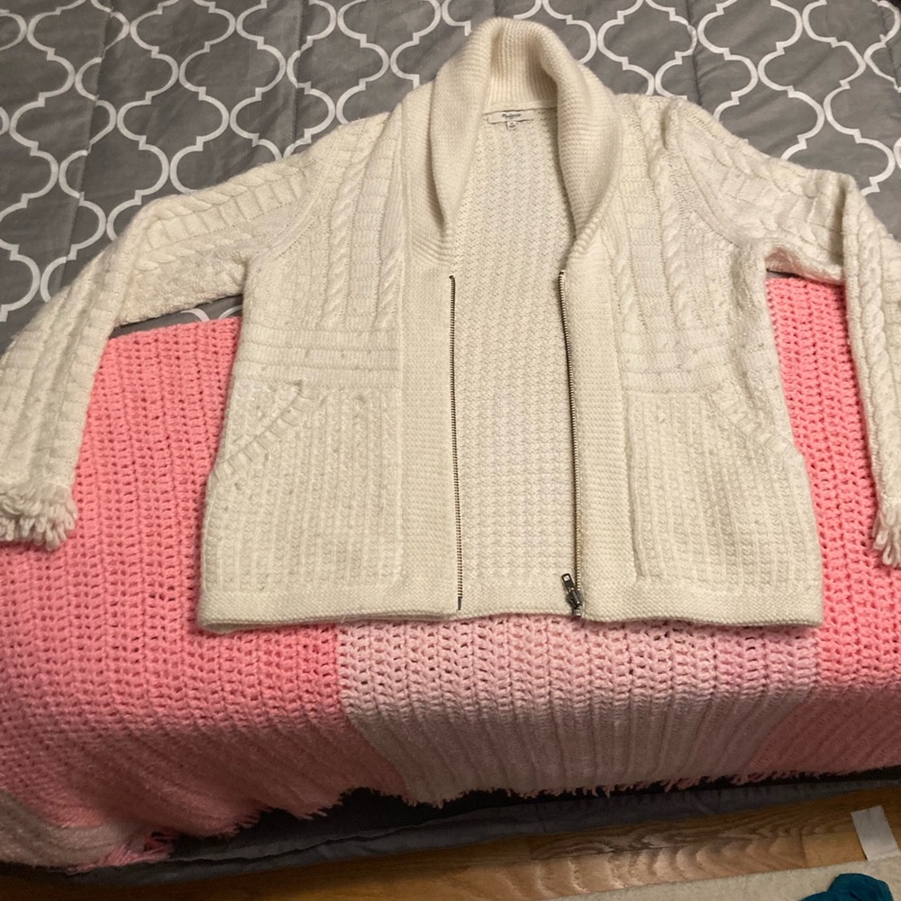 Beige cream sweater
